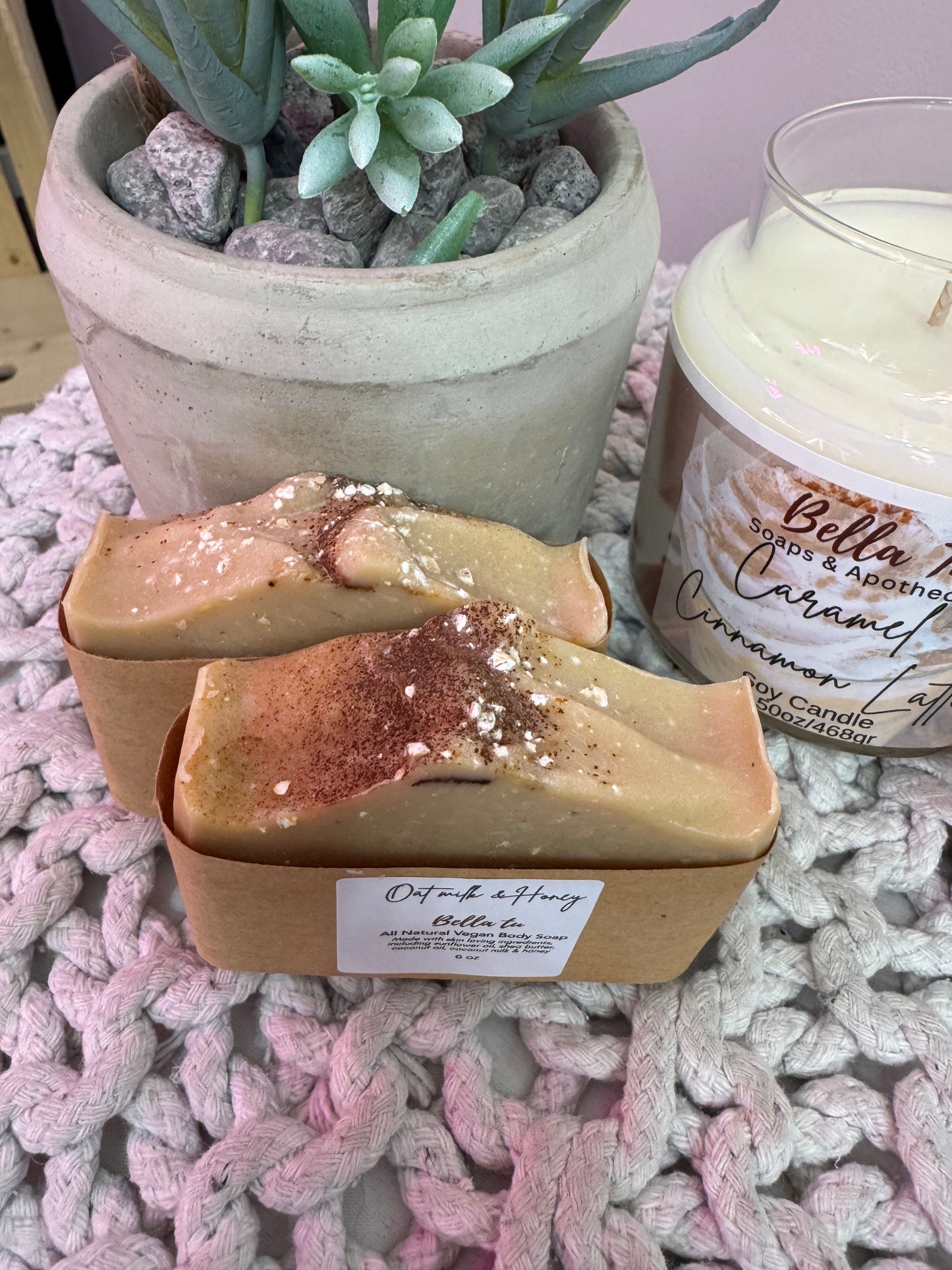 Vegan Oatmilk & Honey Cold process soap