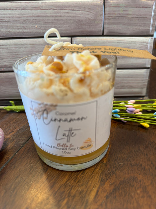 Caramel Cinnamon Soy Latte Candle