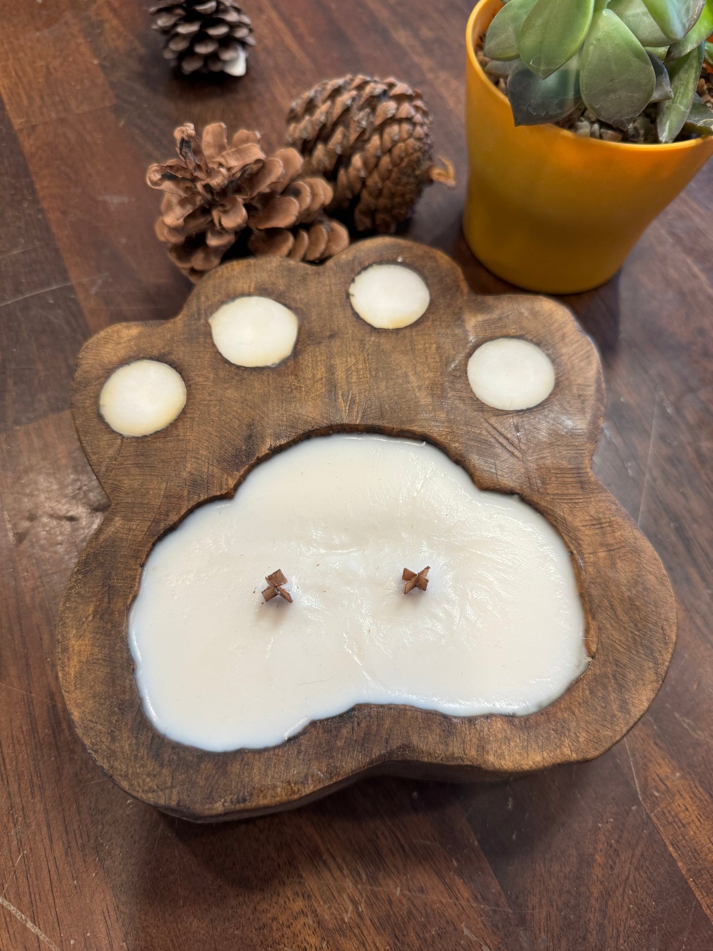 Dog Paw print Dough Bowls