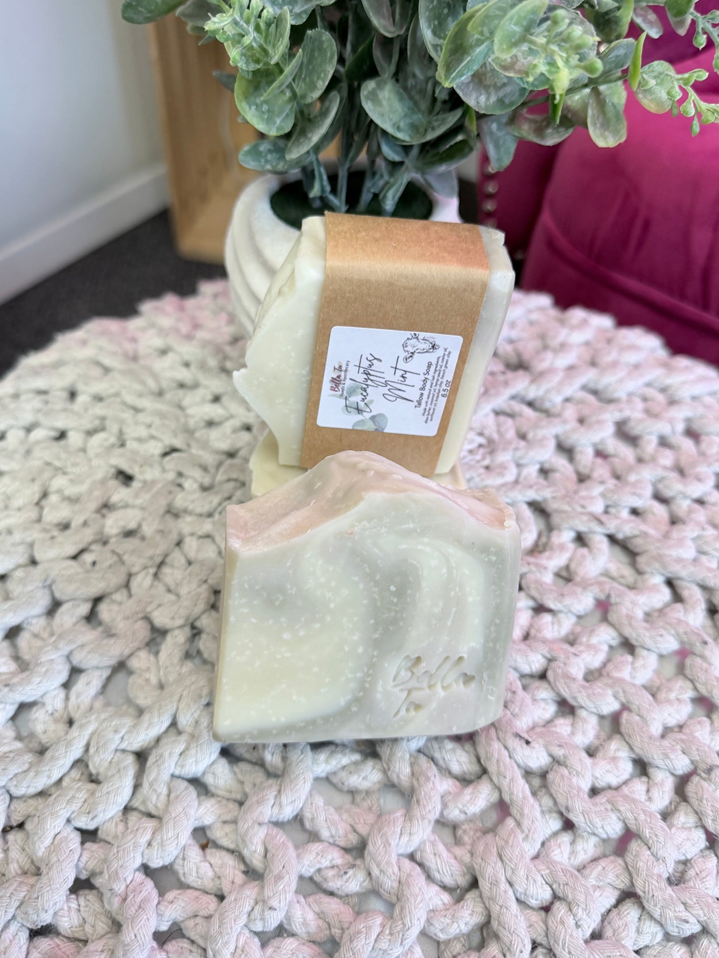 Eucalyptus Mint Beef Tallow Soap