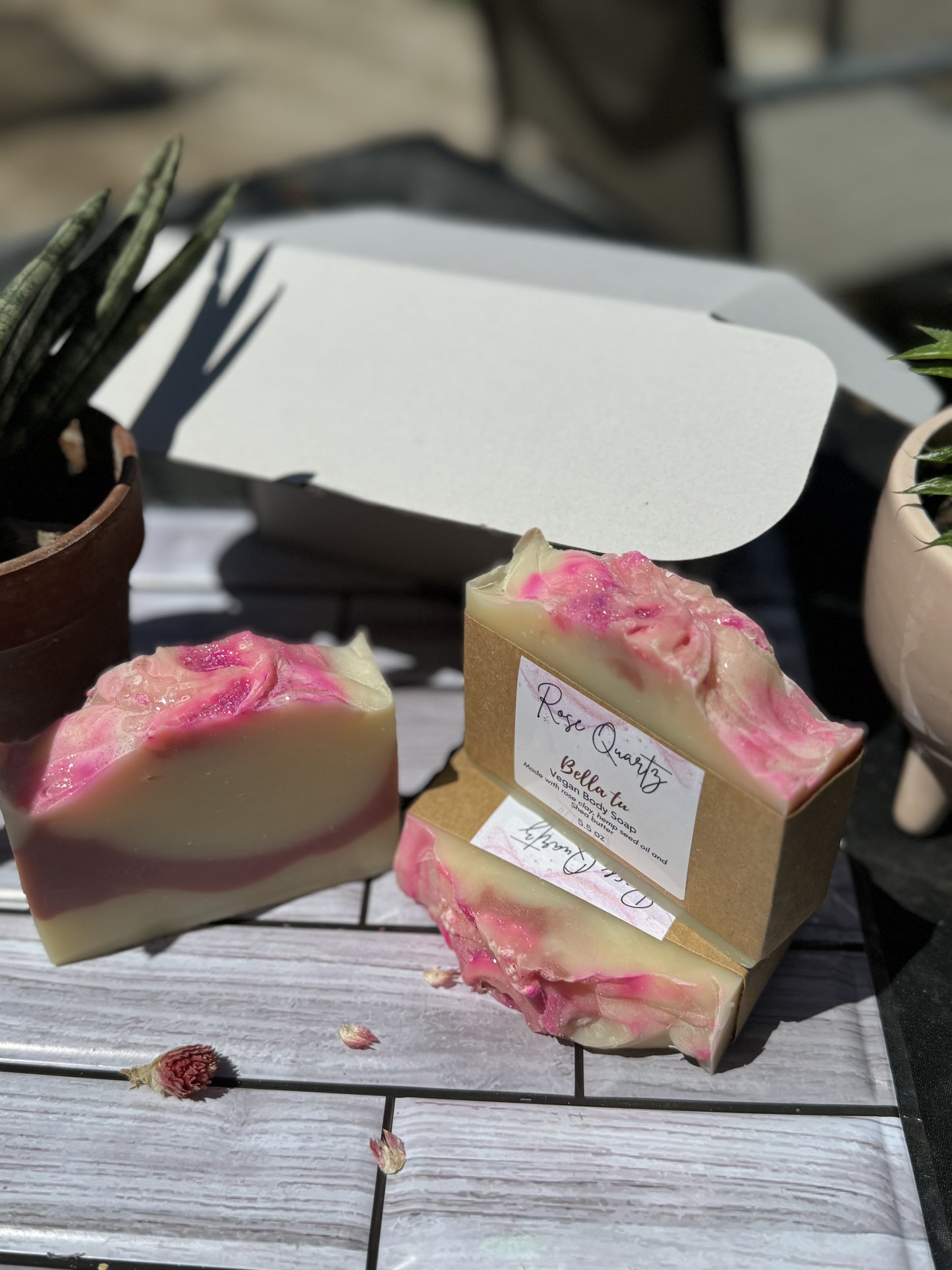 Rose Quartz Cold Process Soap