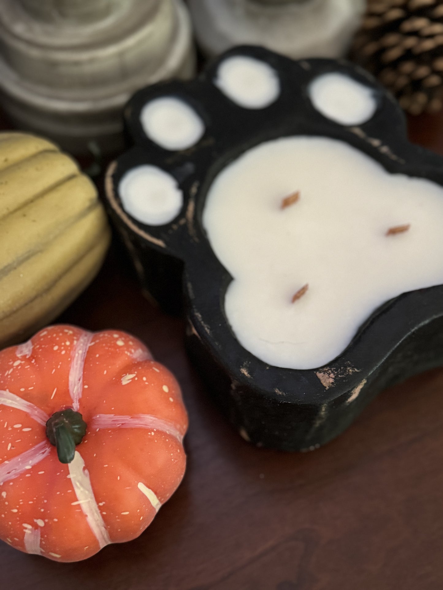 Dog Paw print Dough Bowls