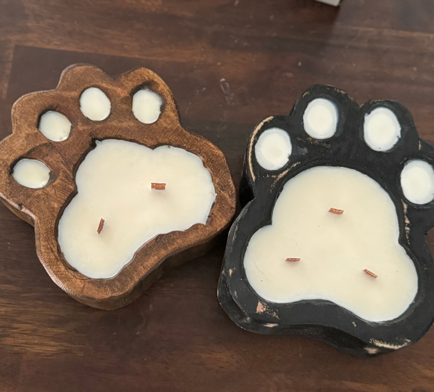 Dog Paw print Dough Bowls