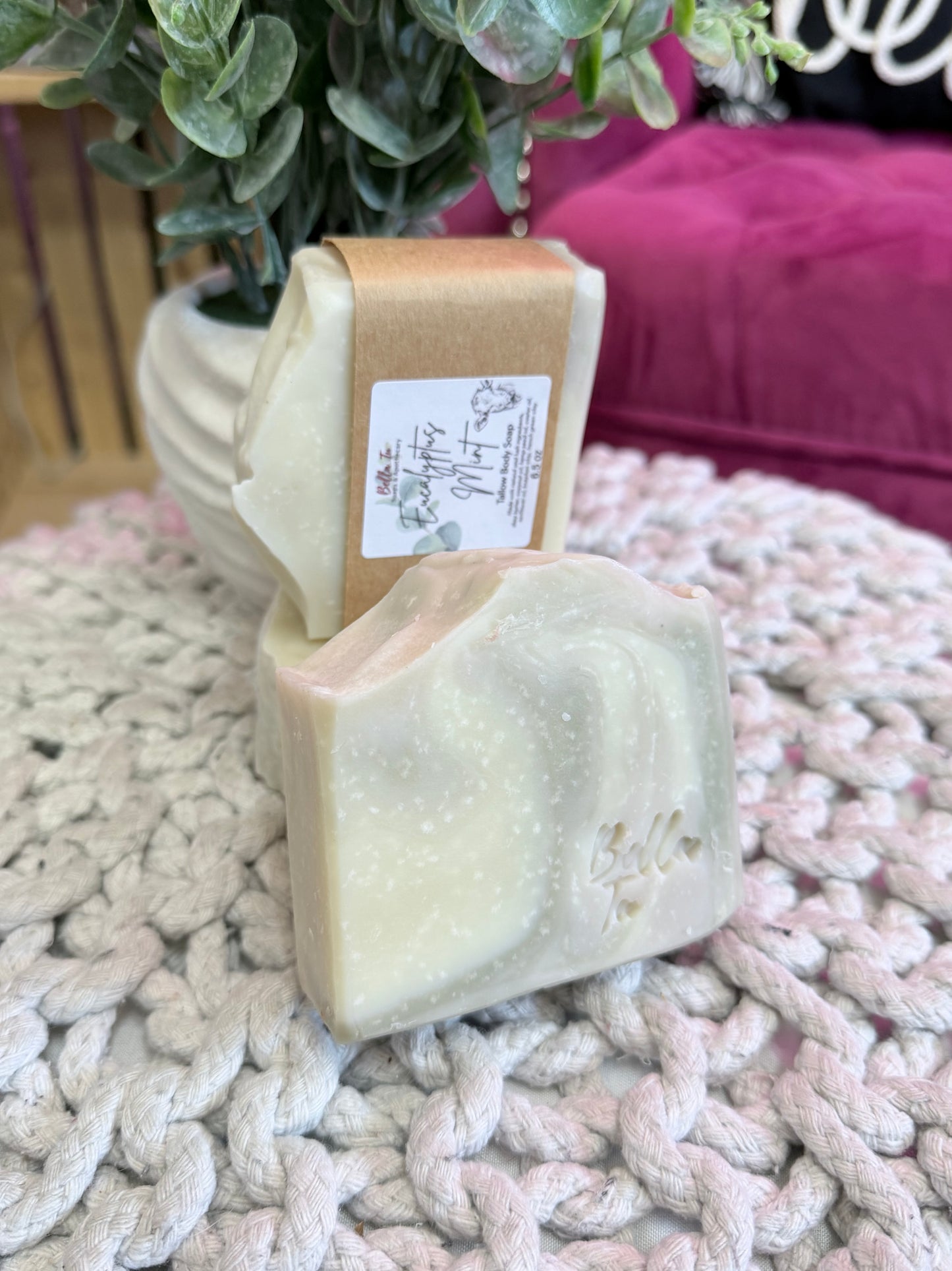 Eucalyptus Mint Beef Tallow Soap