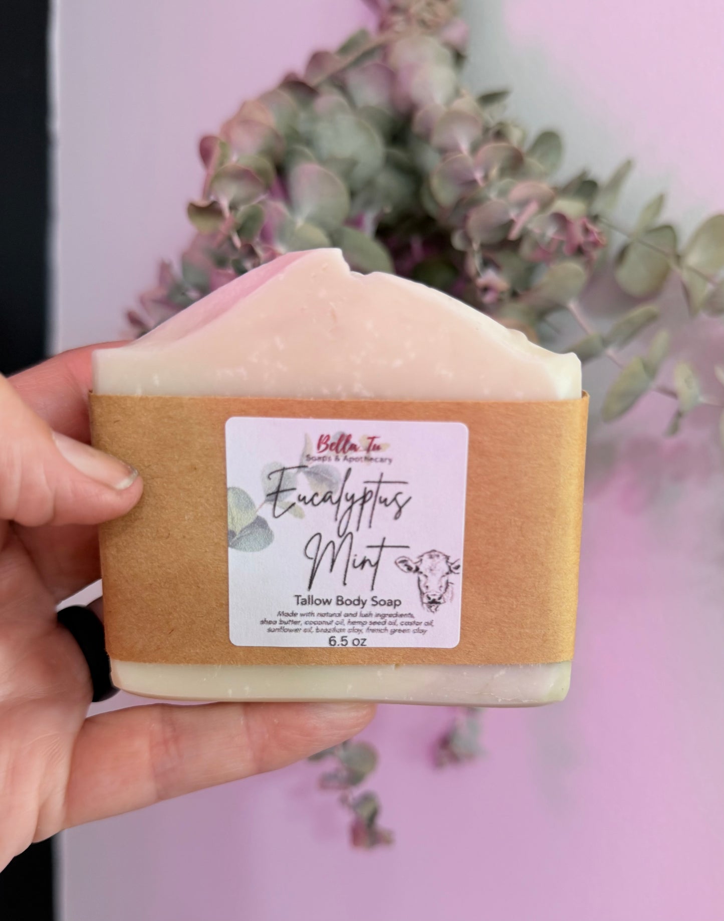 Eucalyptus Mint Beef Tallow Soap