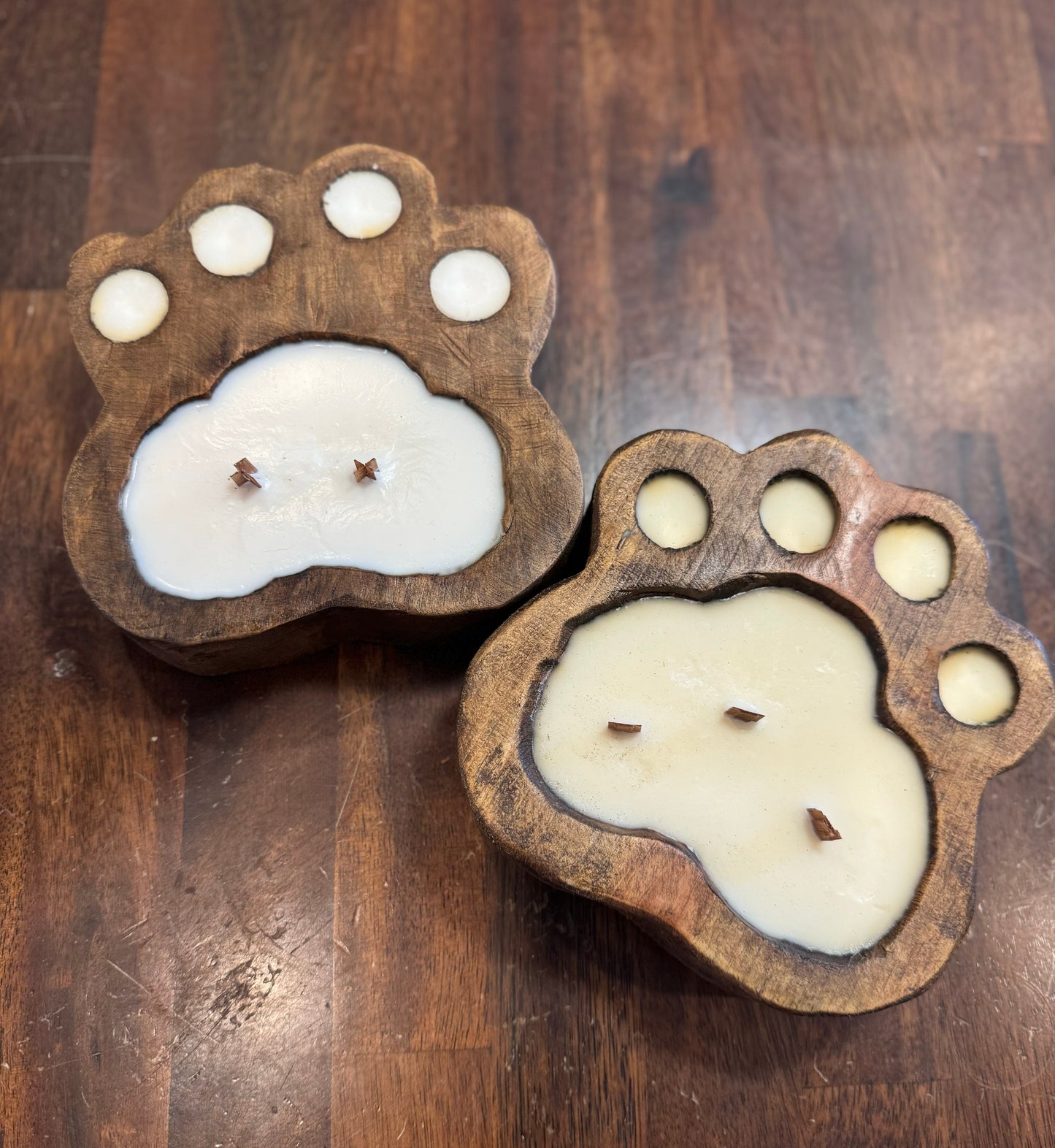 Dog Paw print Dough Bowls