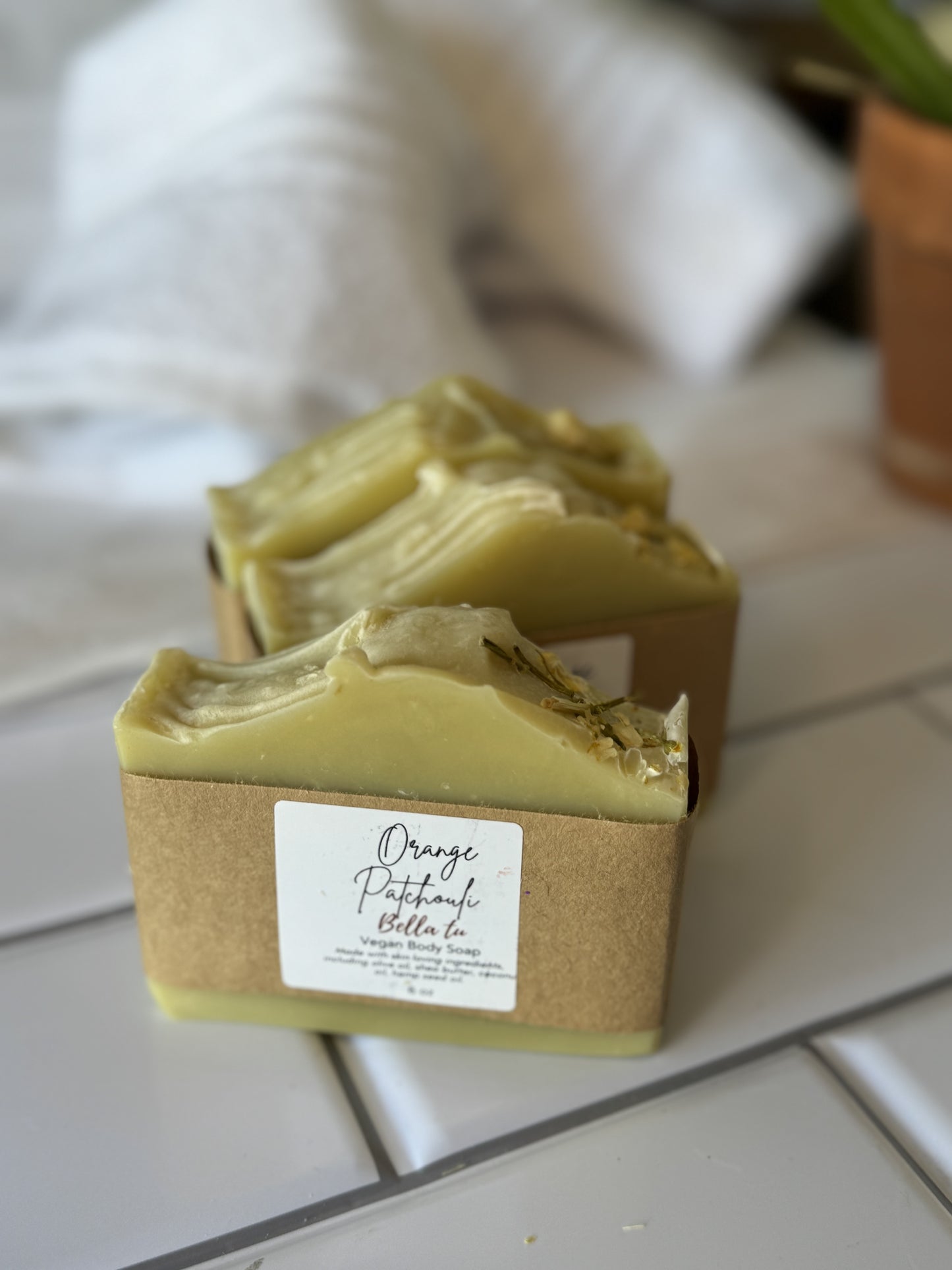 Orange Patchouli Cold Process Soap