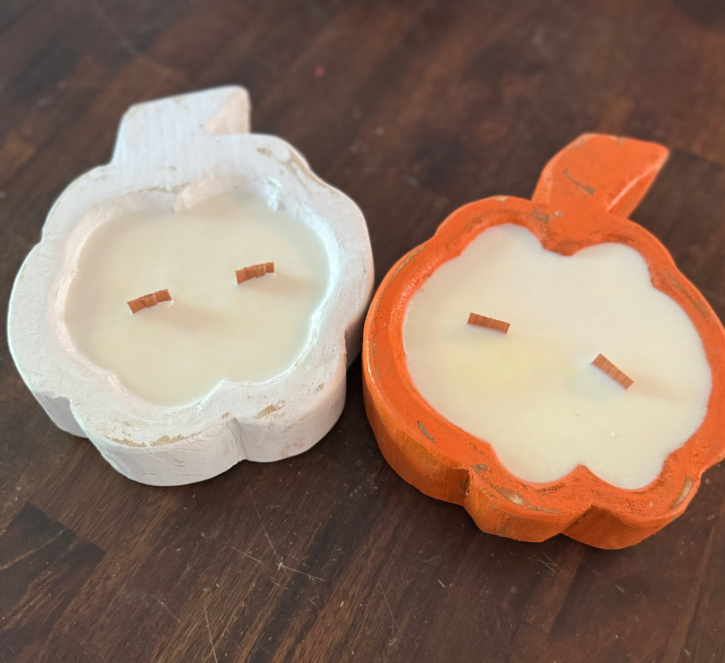 Pumpkin Dough Bowl Candle