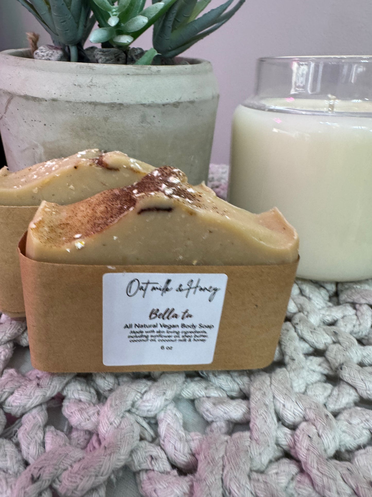Vegan Oatmilk & Honey Cold process soap