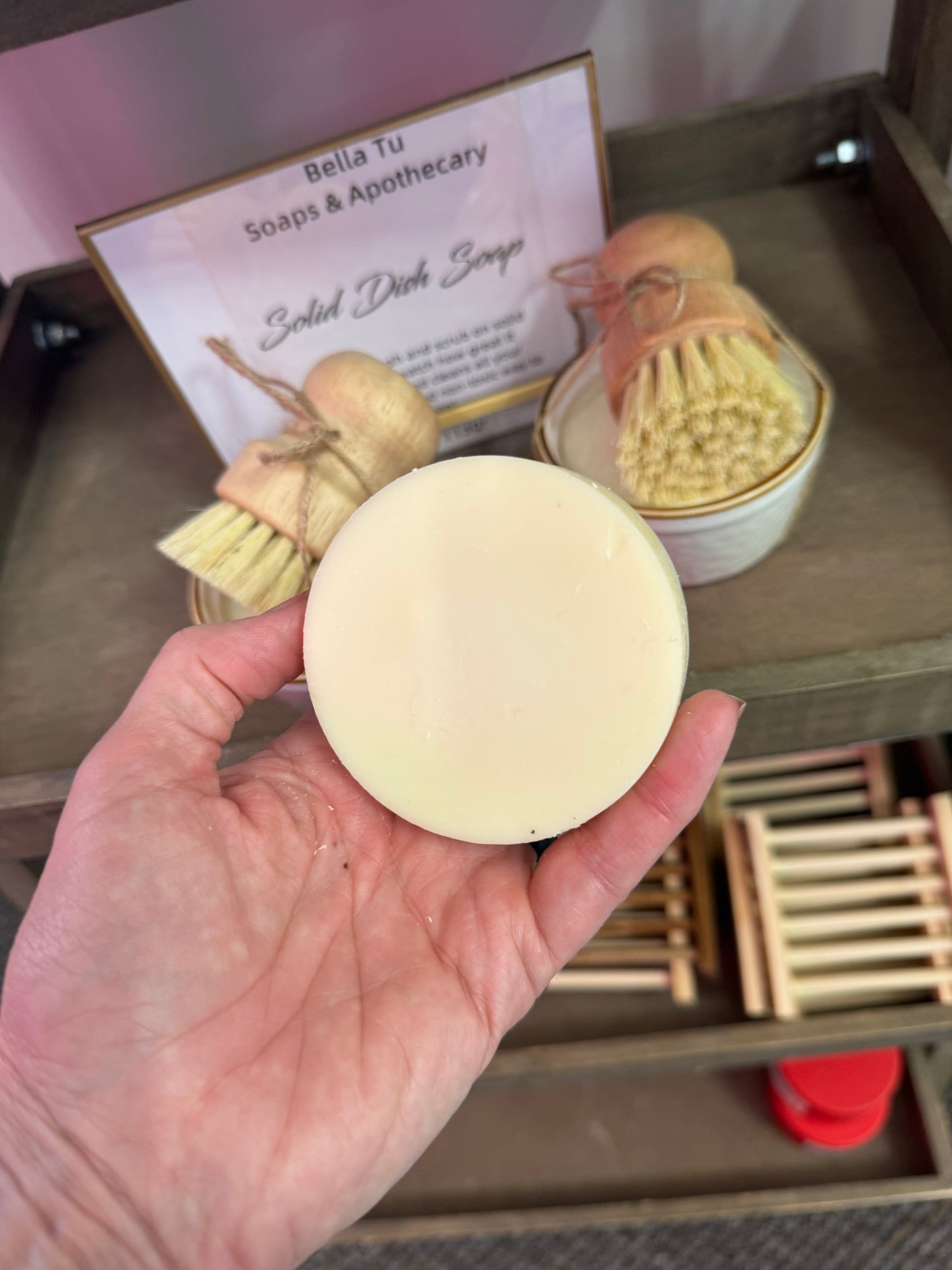 Natural and clean Solid Dish Soap